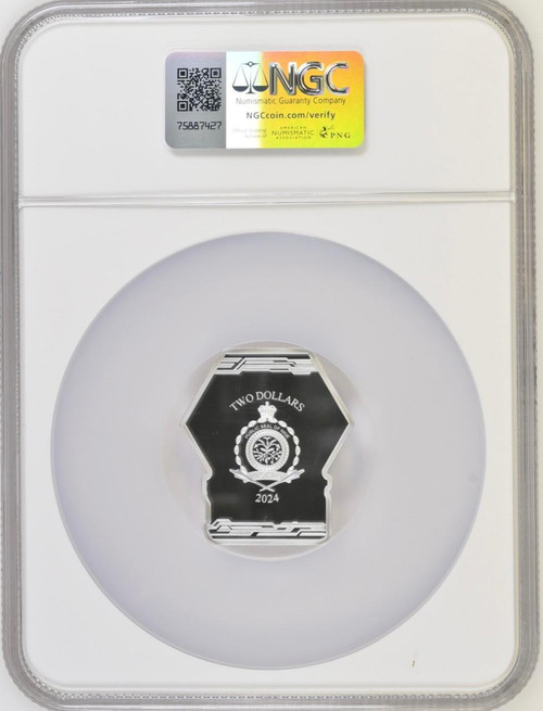 2024 Niue Transformers One 1oz Silver Coin Optimus Prime Megatron PF 70 FR