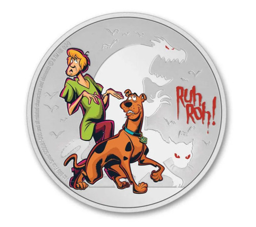 Scooby Doo 2024 Niue Warner Bros Scooby Doo Ruh Roo 1 oz Silver Proof Coin NGC 70 FR  Scooby Doo 2024 Niue Warner Bros Scooby Doo Ruh Roo 1 oz Silver Proof Coin NGC 70 FR