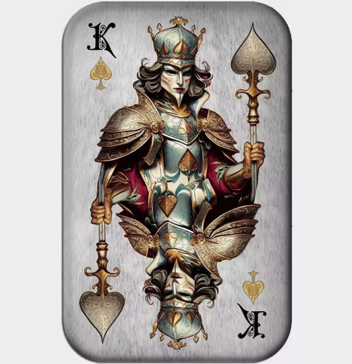 Astra Mint 2024 Poker Cards King of Spades 999.9 2oz Silver Cast Bar  Astra Mint 2024 Poker Cards King of Spades 999.9 2oz Silver Cast Bar