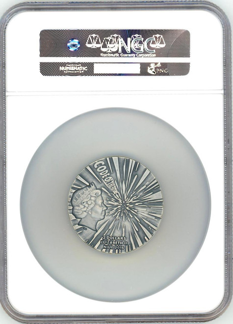 CIT Coin Invest AG 2016 Niue Code Of The Future Speed of Light 2oz Silver Coin NGC 70 CIT Coin Invest AG 2016 Niue Code Of The Future Speed of Light 2oz Silver Coin NGC 70