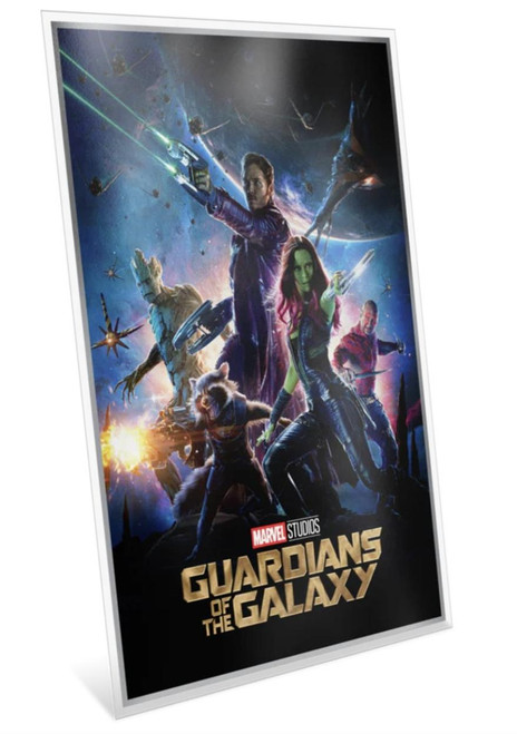 2025 Marvel Infinity Saga Phase Two Guardians Of The Galaxy 1.5oz Silver Foil Coin