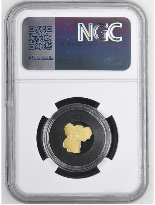 CIT Coin Invest AG 2025 Palau Elephant  0.5g Gold Coin NGC 70 CIT 