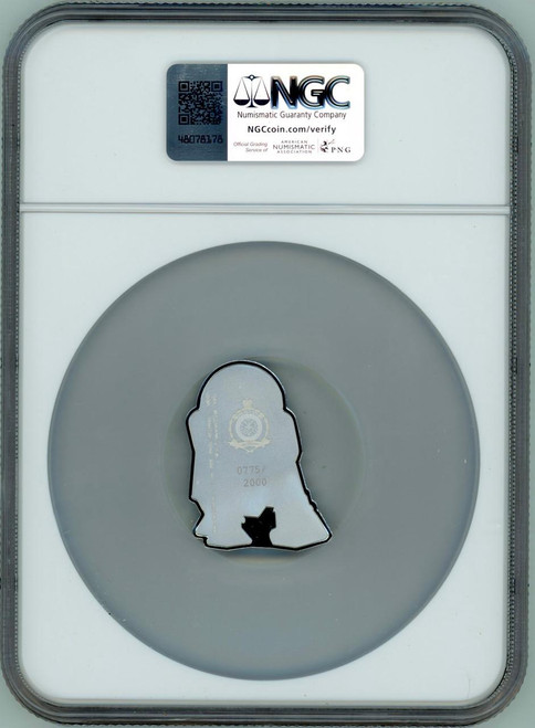 Star Wars™ 2025 Niue Star Wars Droid Series  R2-D2 1oz Silver Coin NGC 70 FR +BOX  Star Wars™ 2025 Niue Star Wars Droid Series  R2-D2 1oz Silver Coin NGC 70 FR +BOX