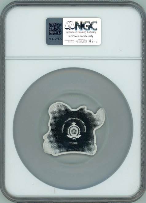 Disney 2025 Niue 1 oz Silver $2 Disney's Stitch: Mmmm Ice Cream NGC 70 FR +BOX  Disney 2025 Niue 1 oz Silver $2 Disney's Stitch: Mmmm Ice Cream NGC 70 FR +BOX