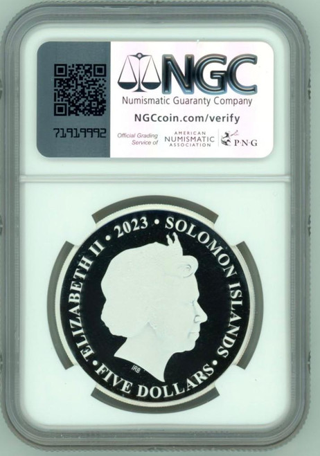 Disney 2023 Solomon Isl Snow White Disney 100 Years of Wonder 1oz Silver Coin NGC 70 FR 