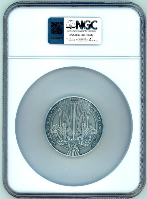 Mint XXI 2025 Special Operations Forces Guardians of Freedom 2oz Silver Coin NGC 70 FR 