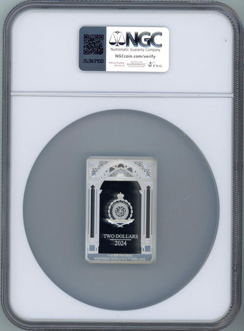 HARRY POTTER™ 2024 Harry Potter Magical Creatures Thestral 1oz Silver Coin NGC 70 FR 