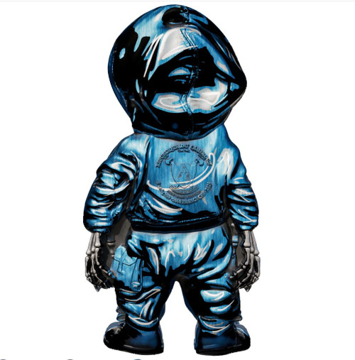 MK Mint 2025 Cameroon Urban Hollow 2oz Silver Coin Mint Sealed COA #057 