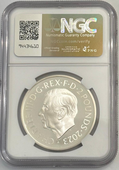 2023 Great Britain Star Wars R2-D2 And C-3PO £2 Silver Proof 1oz Coin NGC 69 FR