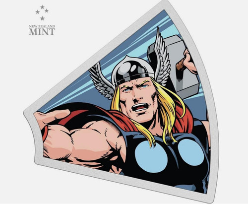 2023 Niue Marvel Avengers 60th Anniversary THOR 1oz Silver Coin