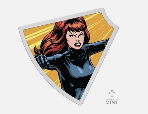 Marvel 2023 Niue Avengers 60th Collection Black Widow  1 oz Silver Coin 