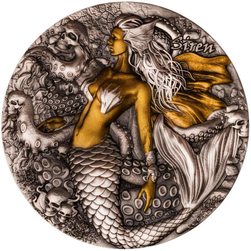 2025 Cameroon SIREN Greek Mythology 2 oz Silver Coin 2000 Francs