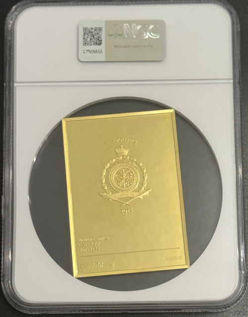 2025 Niue 90 Years DC Comics Action Comics #1 5oz Silver Gilded Coin NGC 69 FR