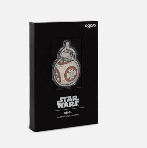2025 Niue Star Wars Droids BB-8 1 oz Silver Proof Coin