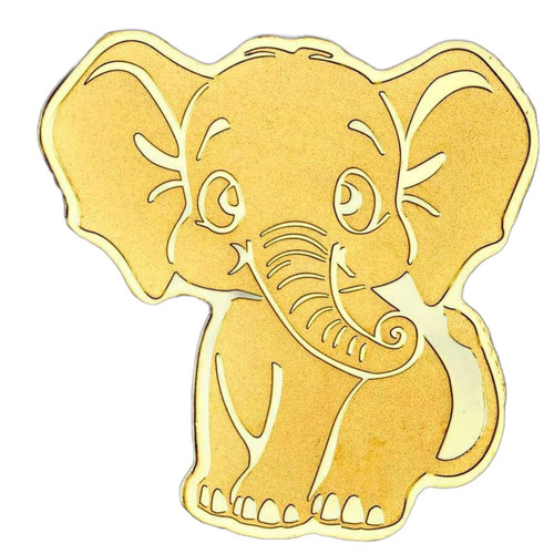Elephant 2025 Palau 0.5g Gold Coin