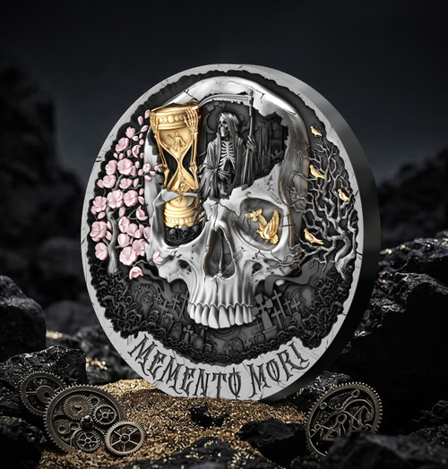 Memento Mori 2026 Cameroun 2oz Silver Coin
