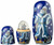 Matryoshka Doll Father Frost 2022 Solomon 1oz Silver Proof $5 Doll Packaging