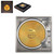 2023 Barbados $5 3-oz Silver 24-kt Gold-plated Antiqued Spinning Vinyl Record Co