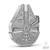 Star Wars™ 2023 Niue Star Wars Millennium Falcon Shaped 2 oz Silver Coin $5 NGC 70 FR 
