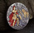 2024 Niue Troya 2 oz Silver Antiqued With 24k Gold Gild & Color Coin