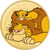 2024 Niue The Lion King Disney Mufasa & Simba 1oz Silver Gilded Coin NGC 69 FR
