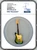2024 Solomon Islands $2 1oz Silver Fender® Jazzmaster Guitar Shaped Colorized R