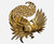2025 Samoa 2 oz Silver Phoenix Filigree Shaped Coin 24k Gold Gilded