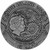 2022 $5 Niue Romance Of The 3 Kingdoms CAO CAO Antique 2 oz Silver Coin