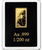 2026 Liberia 1/200 oz Gold Black Widow Spider Coin Bar