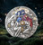 Elves 2026 Cameroon 2oz Silver Antiqued Gilded Coin with 0.09ct Diamond