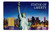  Statue of Liberty 1/1000 oz .999 Fine Gold Bar in Collector Card 