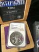 2018 DEMIGODS MW Niue $2 Cronus Titans High Relief NGC MS 70 ANTIQUED