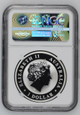 BERLIN WORLD MONEY FAIR $1 KOOKABURRA 2017 AUSTRALIA 1oz SILVER COIN 70 FR OGP