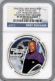 STAR TREK DEEP SPACE NINE CAPTAIN SISCO 2015 TUVALU 1oz SILVER COIN NGC PF69 FR