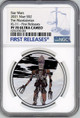 STAR WARS MANDALORIAN IG-11 2021 NIUE 1oz SILVER COIN NGC PF70 FIRST RELEASE
