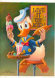 Disney LIVE IT UP DONALD, YOU ARE 50 by Carl Barks Limited Edition Lithograph