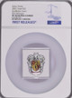 HARRY POTTER Harry Potter Gryffindor Crest Shaped Coin 2021 Niue dollar2 NGC PF70 UC FR