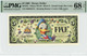 2005 $5 Disney Dollar Donald Duck (Bar Code) PMG 68 EPQ (DIS105)