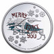 2022 Niue Star Wars Season's Greetings First Releases $2 NGC 70 FR LOW COA