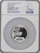 Black Panther Marvel Black 2023 Niue 3 oz $10 NGC 70 FR Silver Coin
