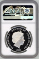 2021 Cook Islands CAPTAIN AMERICA 80th Ann, Marvel 1 oz Silver Coin 1$ NGC 69