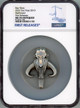 2023 Niue 5 oz Silver $10 Star Wars Mandalorian Mythosaur Head NGC 70 FR COA 025