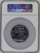 CIT Coin Invest AG 2023 Cyber Queen The Beginning  NGC 70 FR 3oz HR Black Proof Silver Coin 