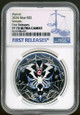 2024 Niue Marvel Comics Venom 1 oz NGC 70 FR Silver Colorized Proof Coin