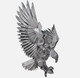 MK Mint 2025 Steampunk Allegiance Series Mech Eagle 2oz 999 Silver Coin #199 /199 Sealed 