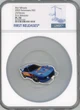 2025 PAMP Hot Wheels™ 24/Seven™ Shaped & Colorized Coin NGC 70 FR LOW COA