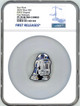 2025 Niue Star Wars Droid Series R2-D2 1oz Silver Coin NGC 70 FR +box