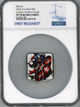 2025 Marvel Smash Series Capt. America UHR 2oz Silver Coin NGC 70 FR +box