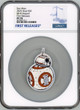 2025 Niue Star Wars Droids BB-8 1 oz Silver Proof Coin NGC 70 FR + Box