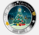 2023 Niue Merry Christmas Xmas $1 Colored 1/2oz Silver Proof Coin Poland Mint